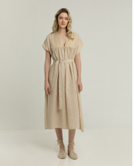 LONG EMBROIDERED DRESS