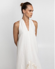 LONG EMBROIDERED DRESS