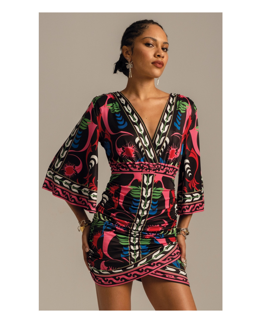 NARCISSUS SHORT DRESS NARCISSUS SHORT DRESS