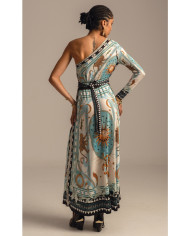 SUNSEEKER ONE SHOULDER LONG DRESS