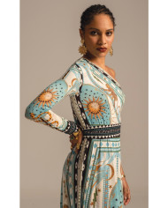 SUNSEEKER ONE SHOULDER LONG DRESS