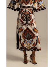 ORNAMENTAL LONG DRESS