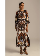 ORNAMENTAL LONG DRESS