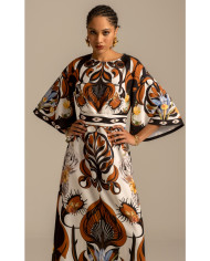 ORNAMENTAL LONG DRESS