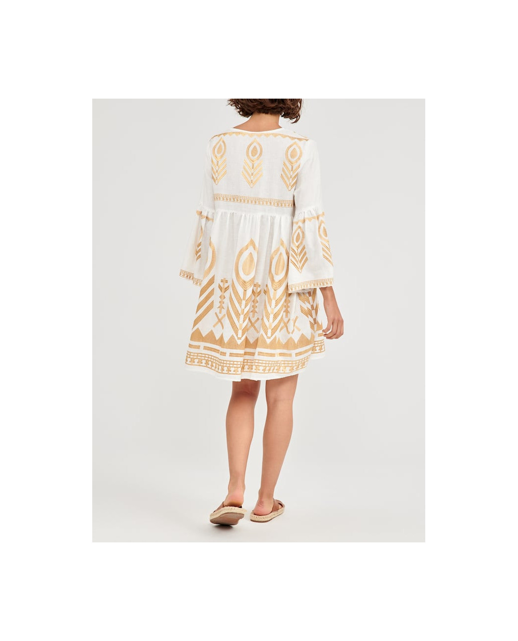 MINI EMBROIDERED BOHO DRESS MINI EMBROIDERED BOHO DRESS