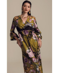 DAHLIA LONG DRESS - Jacquard DAHLIA LONG DRESS - Jacquard
