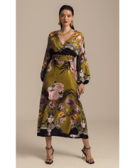 DAHLIA LONG DRESS - Jacquard DAHLIA LONG DRESS - Jacquard
