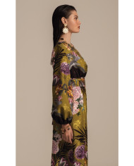 DAHLIA LONG DRESS - Jacquard DAHLIA LONG DRESS - Jacquard