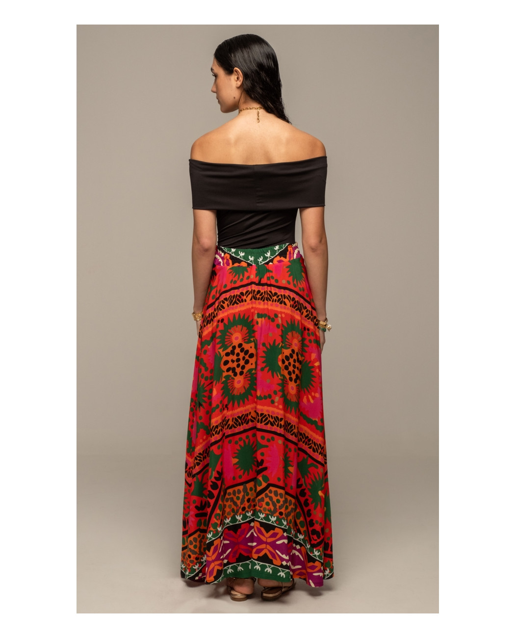 RAPTURE LONG SKIRT - Viscose RAPTURE LONG SKIRT - Viscose