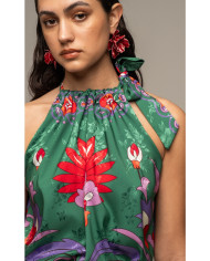 ALOE LONG DRESS - Jacquard