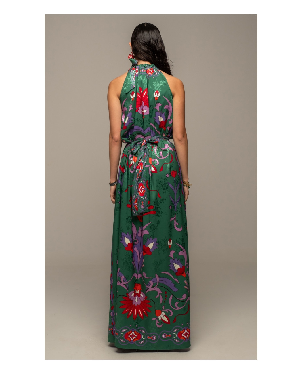 ALOE LONG DRESS - Jacquard ALOE LONG DRESS - Jacquard