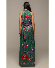 ALOE LONG DRESS - Jacquard
