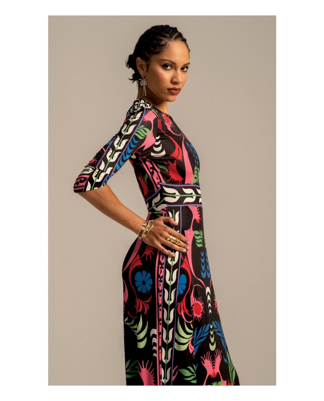 NARCISSUS MAXI DRESS NARCISSUS MAXI DRESS