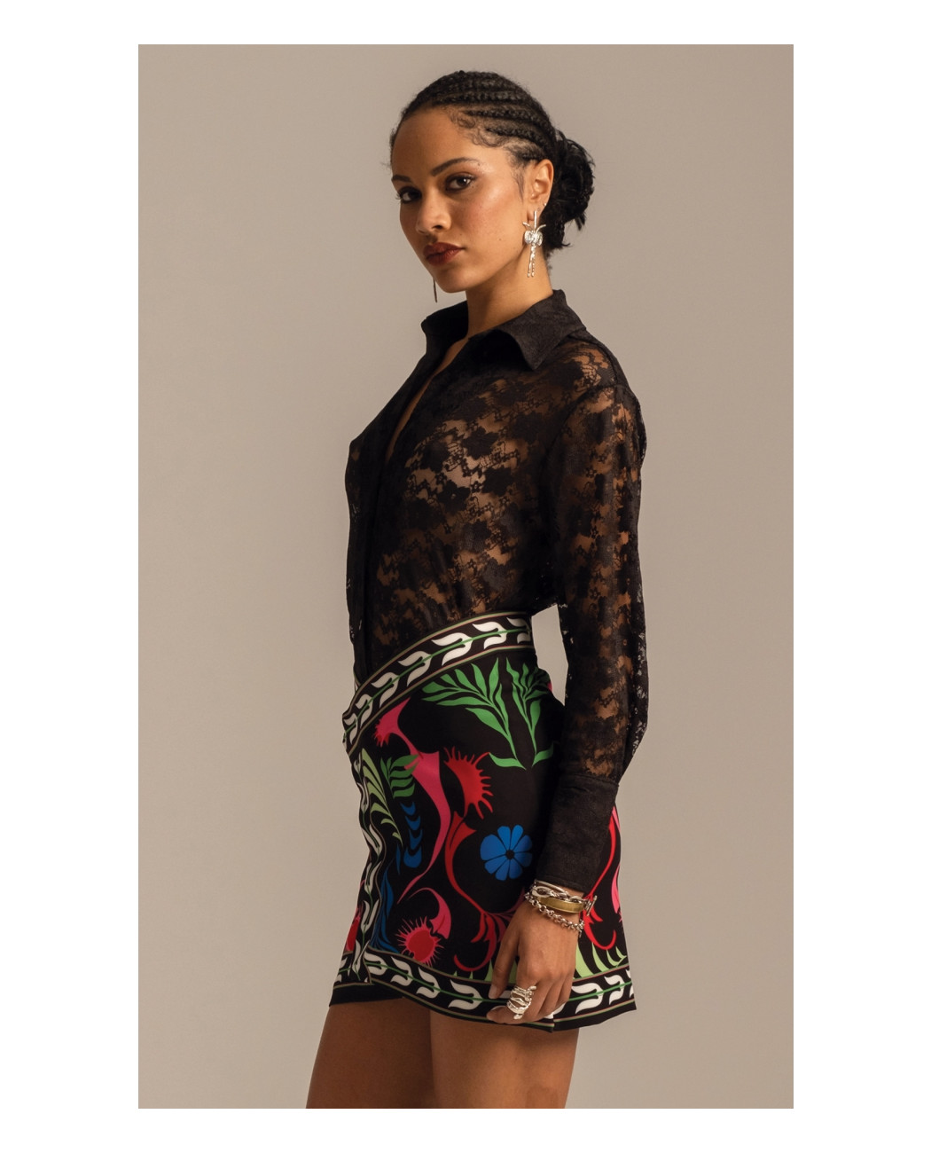 NARCISSUS MINI SKIRT NARCISSUS MINI SKIRT