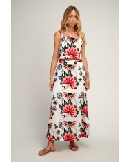 EMBROIDERED CROP TOP