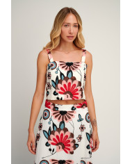 EMBROIDERED MAXI SKIRT