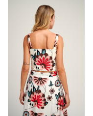 EMBROIDERED MAXI SKIRT