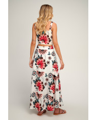 EMBROIDERED MAXI SKIRT