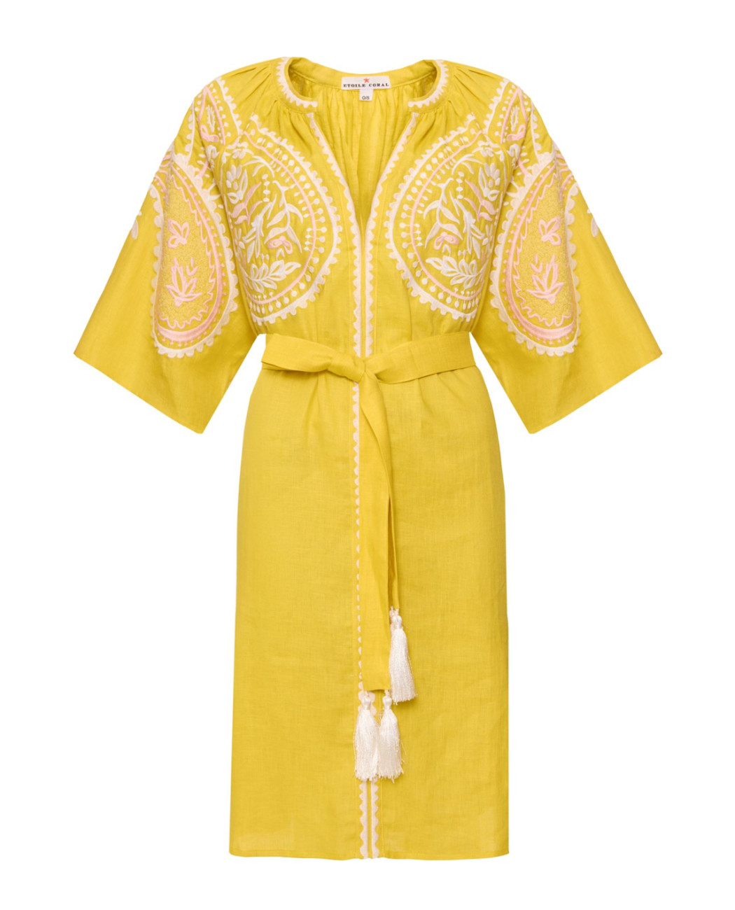 EMBROIDERED DRESS "ARETI" EMBROIDERED DRESS "ARETI"