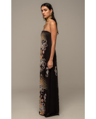 ABYSS STRAPLESS DRESS