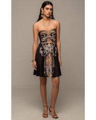 ABYSS STRAPLESS SHORT DRESS