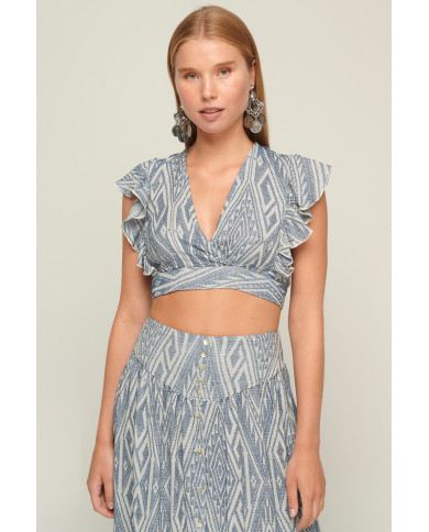 ZAKAR CROP TOP ZAKAR CROP TOP