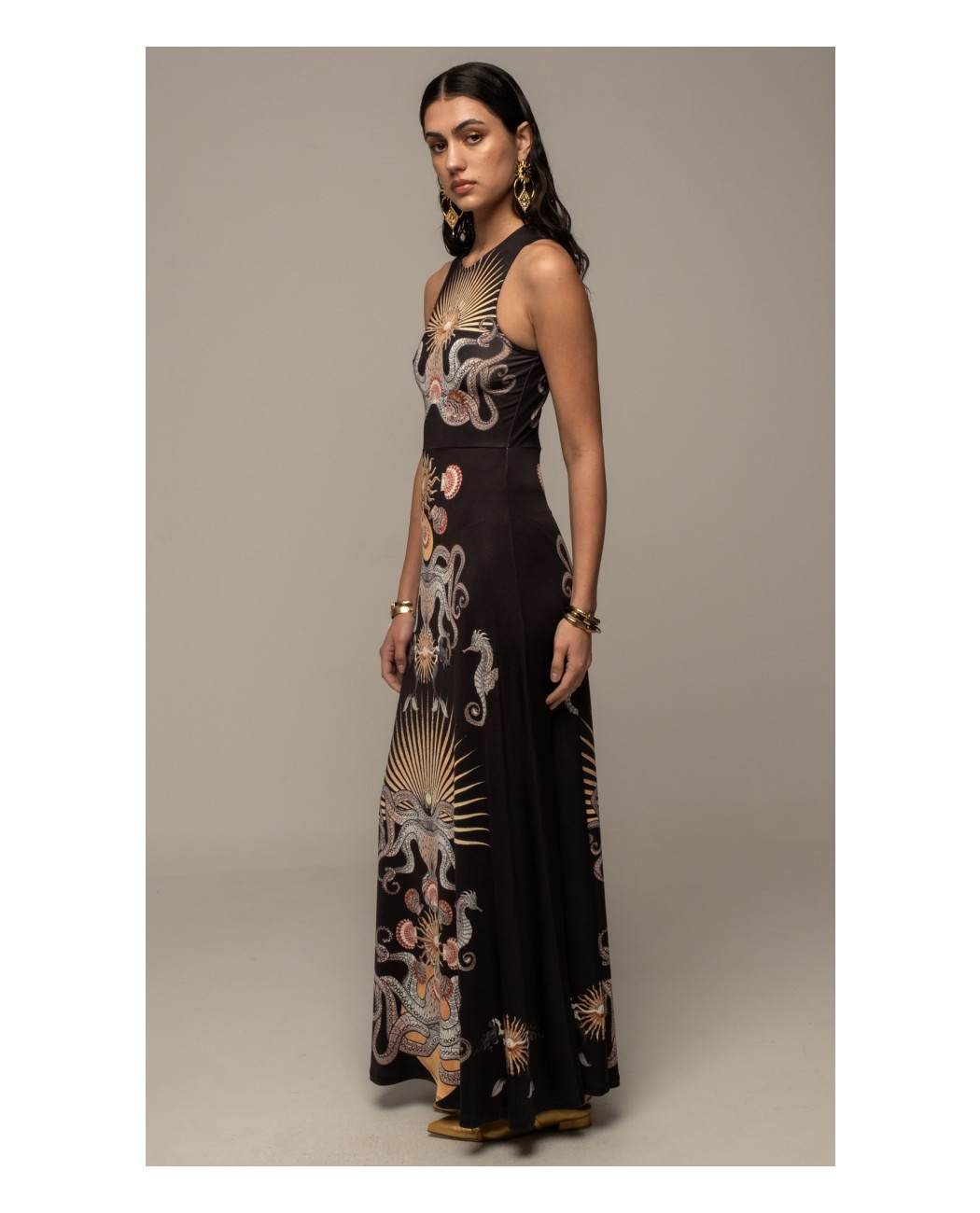 ABYSS LONG DRESS ABYSS LONG DRESS