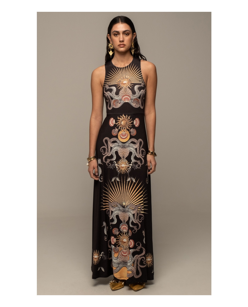 ABYSS LONG DRESS ABYSS LONG DRESS