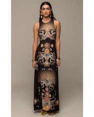 ABYSS ONE SHOULDER BODYCON DRESS