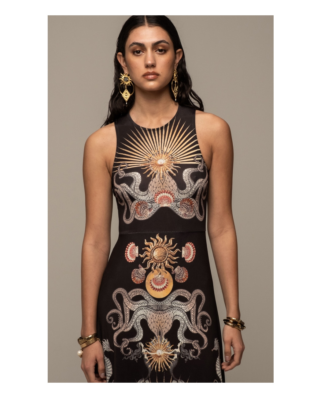 ABYSS LONG DRESS ABYSS LONG DRESS