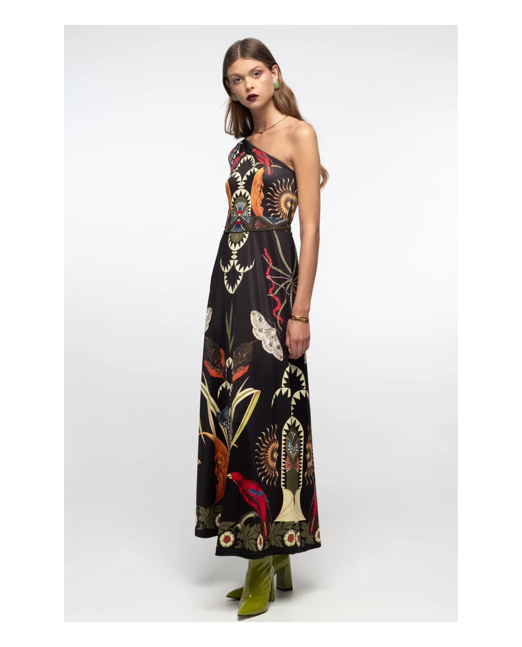 NOCTURNAL ONE SHOULDER LONG DRESS NOCTURNAL ONE SHOULDER LONG DRESS