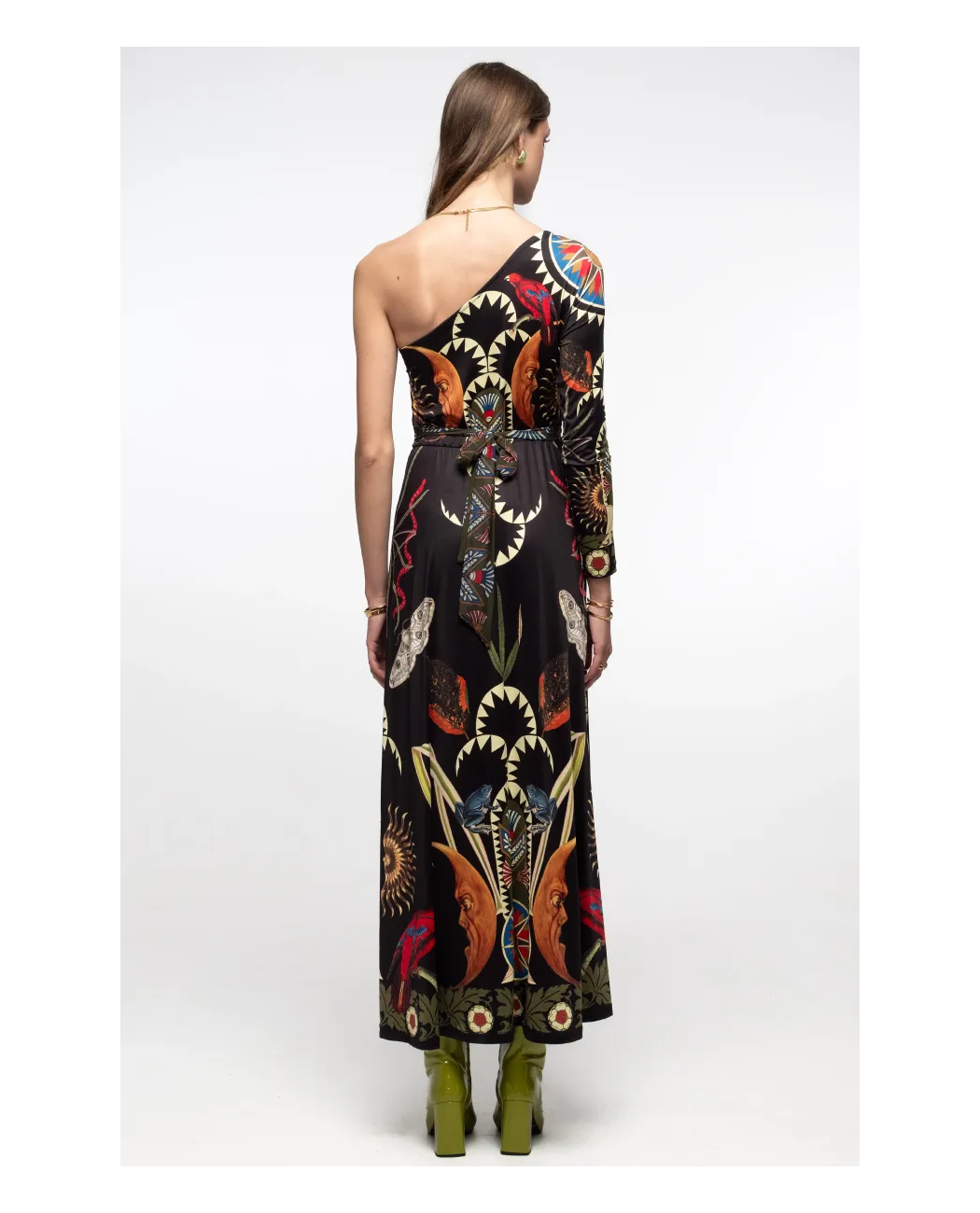 NOCTURNAL ONE SHOULDER LONG DRESS NOCTURNAL ONE SHOULDER LONG DRESS