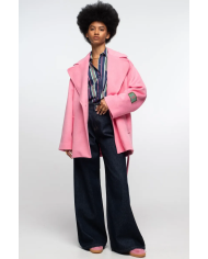 KARMIC DENIM WIDE LEG PANTS