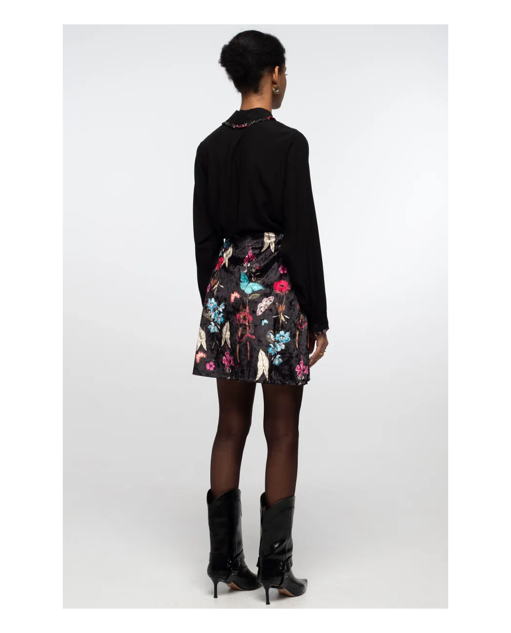 HYDRANGEA MINI SKIRT HYDRANGEA MINI SKIRT