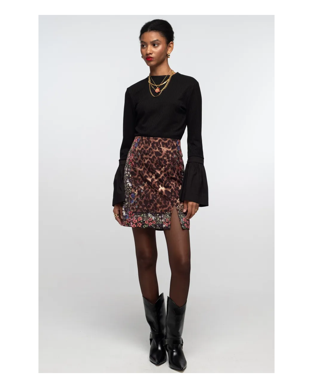 CLEMATIS MINI SKIRT CLEMATIS MINI SKIRT