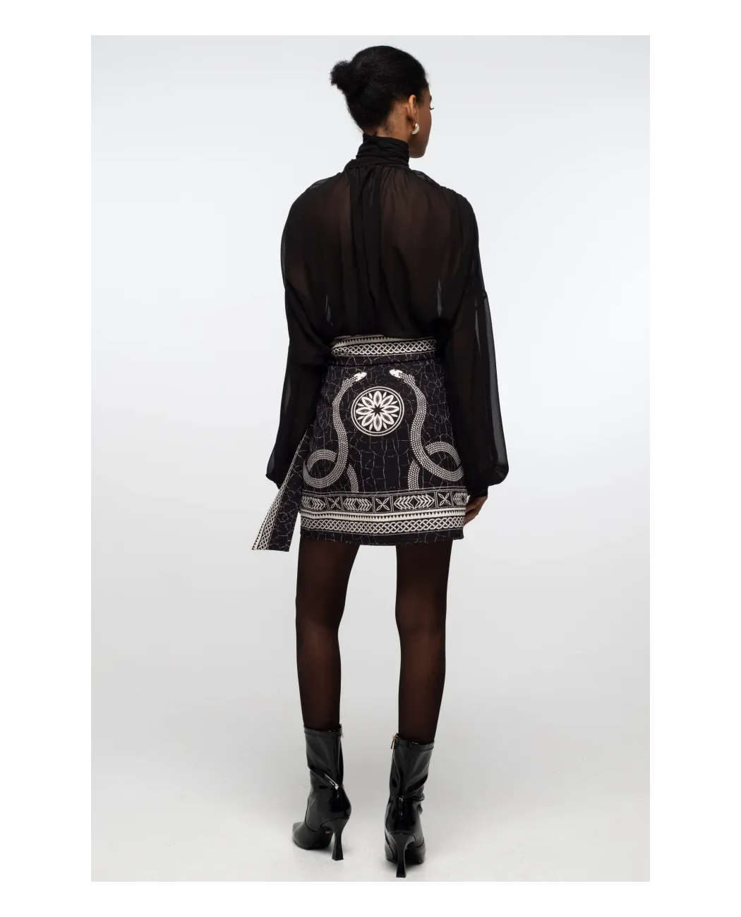 PHILOSOPHY WRAP SKIRT