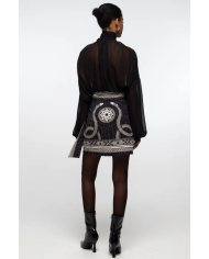 PHILOSOPHY WRAP SKIRT