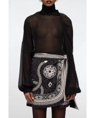 PHILOSOPHY WRAP SKIRT