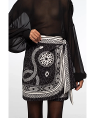 PHILOSOPHY WRAP SKIRT