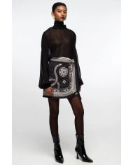 PHILOSOPHY WRAP SKIRT