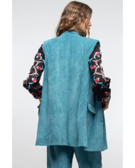 WILLOW SLEEVELESS BLAZER