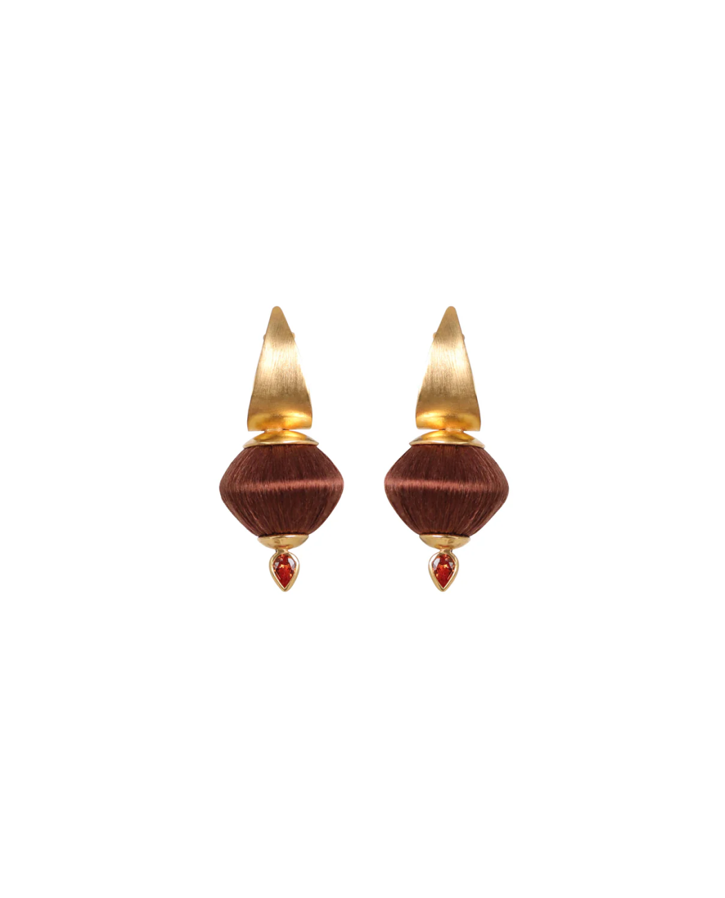 Noor Earrings | Hazelnut