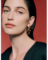 Noor Earrings | Hazelnut