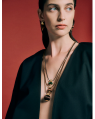 Orb Necklace | Walnut Brown