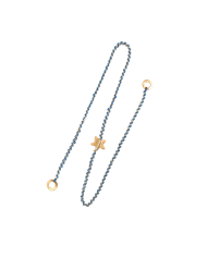 Knitties Star Necklace | Blue
