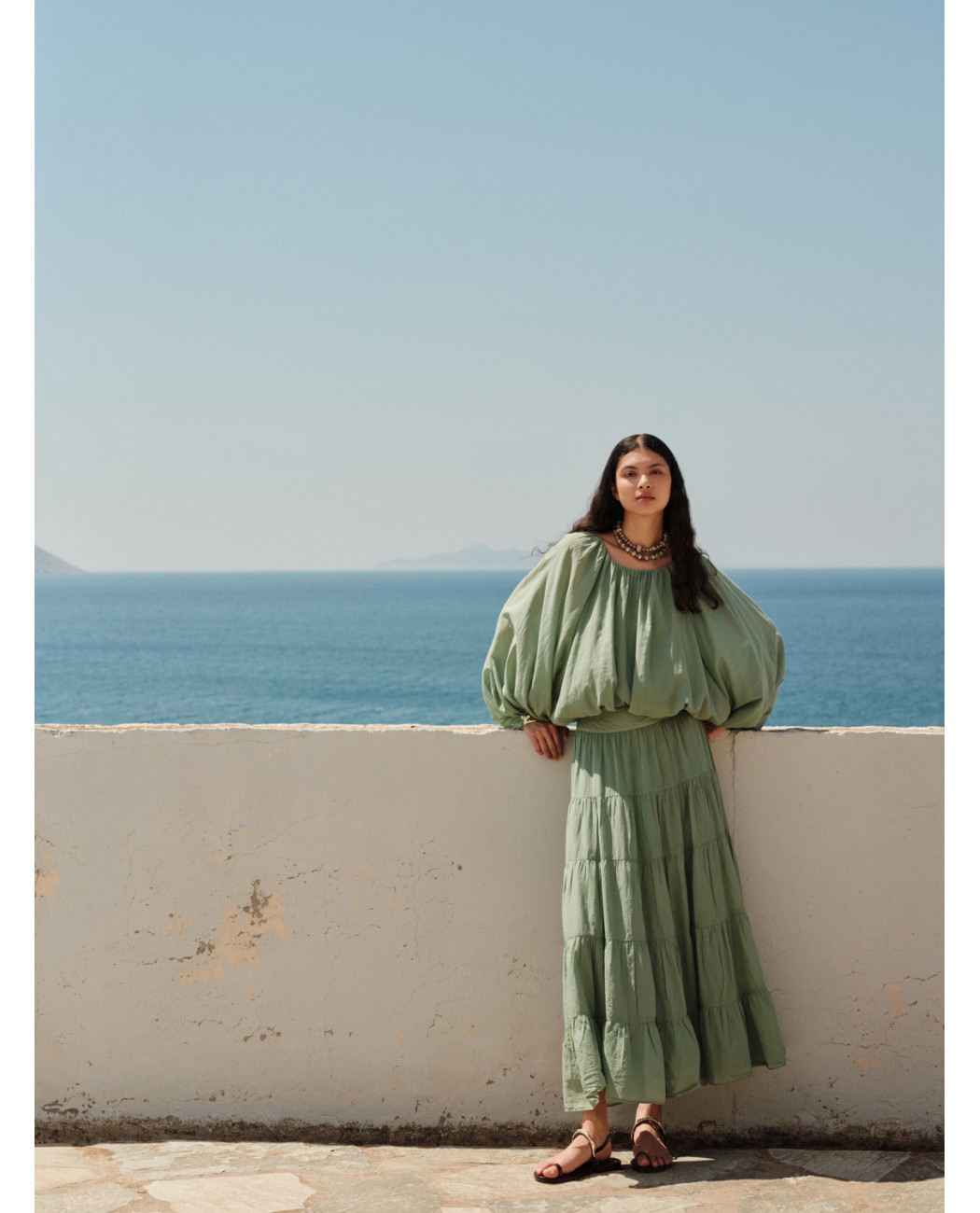 SKIRT "SAGE"