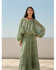 SKIRT "SAGE"