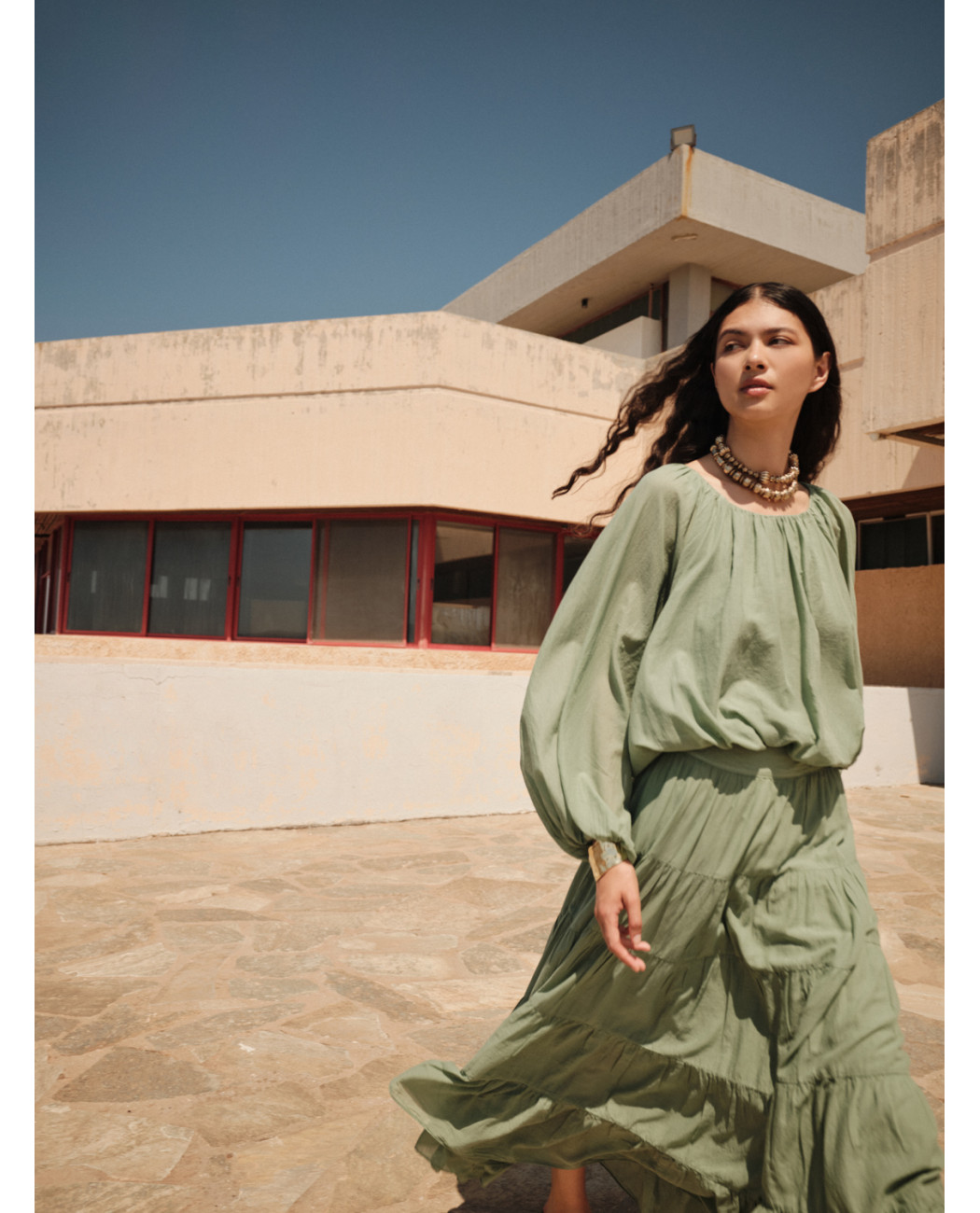 SKIRT "SAGE"