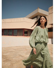 SKIRT "SAGE"