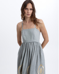 EMBROIDERED DRESS